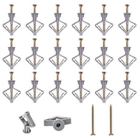 jatimdotina 20 Pieces Cheville Brique Creuse
