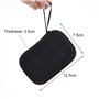 JIEYUCHU Sac Compatible avec Beurer BR 60/ BR 90/ Beurer BR 10 Guérisseur de piqûres D'insectes, Conception Interne Anti-collisi
