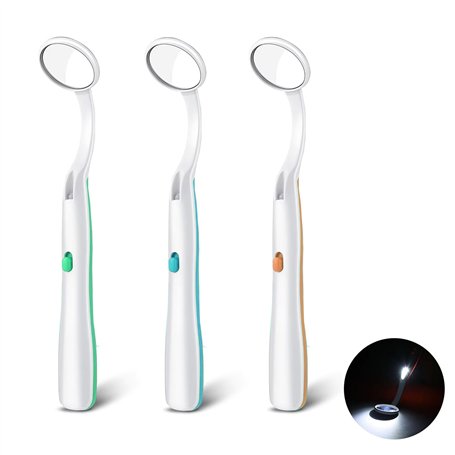 JIEYUCHU Miroir Dentaire avec LED Lumière