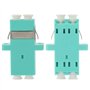 UKCOCO Adaptateur pour câble en fibre optique, 5 pièces LC femelle connecteur femelle en fibre LC LC-LC Connecteur pour converti