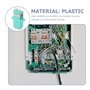 UKCOCO Adaptateur pour câble en fibre optique, 5 pièces LC femelle connecteur femelle en fibre LC LC-LC Connecteur pour converti