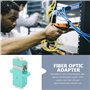 UKCOCO Adaptateur pour câble en fibre optique, 5 pièces LC femelle connecteur femelle en fibre LC LC-LC Connecteur pour converti