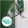 UKCOCO Adaptateur pour câble en fibre optique, 5 pièces LC femelle connecteur femelle en fibre LC LC-LC Connecteur pour converti