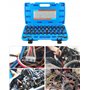 QWORK® 23 Pièces Outils de Retrait de Terminal, Ensemble d'Outils de Démontage de Connecteurs pour Applications Automobiles, ave