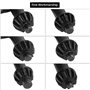 QWORK® Lot de 6 clés de mandrin de perceuse, clés de mandrin de rechange pour perceuse, pour mandrins de 4/6/10/13/16/20 mm
