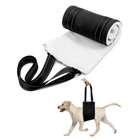 QWORK® Harnais de Levage Réglable Aide à la Marche Confortable pour Chien Vieux