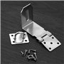 moraillon de cadenas acier inoxydable avec vis