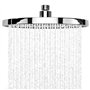 QWORK® Pomme de Douche Ø 23 cm