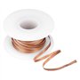 QWORK® Tresse à dessouder, mèche de flux en fil de cuivre, pour un retrait efficace de la soudure, 2.5 mm x 15 m