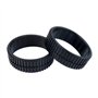 2PCS Roues En Caoutchouc Pneus Remplacement Pour iRobot Braava 380T
