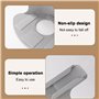 KQLHLHDYZ Durable Lot de 4 attaches d'angle pour draps de lit avec système de verrouillage – Ancrages robustes pour matelas à po