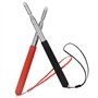 SANTOO 2 Pièces Baguette Télescopique de Professeur, Pointeur de Présentation Extensible 1m
