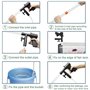HWGING Aspirateur multifonction 5 en 1 pour aquarium - Gravier - Outil de nettoyage pour aquarium