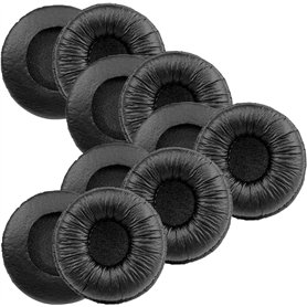 Coussinets d'oreille pour Casque Plantronics 50mm Oreillette de Remplacement Compatible avec Plantronics HW251N HW520 Blackwire