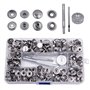 pangutheos 300 Pièces Kit Bouton Pression