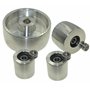 (AL5-19) CNC usiné Roue de Courroie Meuleuse pour Couteaux Meuleuses 130 mm Entraînement 19 mm Tige 75 mm Rail 50 mm…