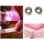 JINXM 400 Pcs Points de Colle de Ballon Points de Colle Décoratifs Ballon Rouleaux Bande de Ballons Arch pour Déco Noce/Annivers