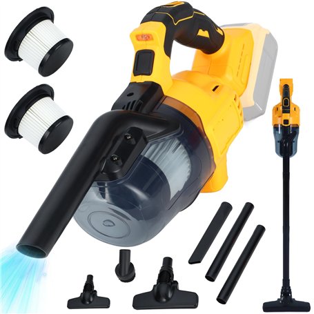 Aspirateur sans fil compatible avec batterie Dewalt 20 V