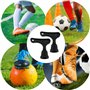 qixiang Lot de 2 clés à crampons pour chaussures de football, chaussures de rugby et de golf, outil de rechange pour chaussures 