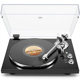 Tourne-disque vinyle avec connectivité Bluetooth