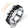 YUENX 6Pcs Anneau Décapsuleur en Metal Bague decapsuleur ouvre Bouteille Tire Bouchon Biere bagues Acier Inoxydable a 2 Styles D