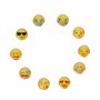 Punaises Décoratives 200 Pièces Mignonne Multi Emoticon Push Pins pour Bureau Cartes Photos Notes
