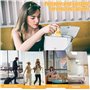 UHETLET 100pcs Housse de Siège de Toilette en Papier Soluble dans l'eau Protege Cuvette WC Protection Toilette Public Housse Siè