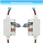 Disjoncteur PV DC DC 2 broches 32 A 2P 500 V avec câble, Interrupteur Sectionneur, Boîtier étanche IP65 pour installation solair