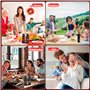Dreamhigh® Moulin a Poivre Electrique, Salieres et Poivrieres Electrique Rechargeable par USB avec Double Base de Chargement, Po