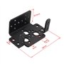Jopto Lot de 2 Support servo moteur, support multifonction Servomoteur la tête de direction Kit de montage for 995 996R