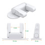 2pcs Serrure de Sécurité Portes Serrure de Porte à Levier Sécurite Fenetre Placard Bloc Porte Se