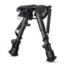 Zeadio Bipied Tactique Extensible en Fibre de Carbone avec Support pour élingue