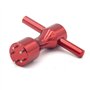 Lot de 2 poids personnalisés 20 g + clé rouge pour putter Titleist Scotty Cameron, rouge