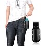 LHKJ Beer Holster Universal PU Étui en Cuir Bouteilles de Bière Bolster, pour Les Bouteilles de Bière Standard et Boîtes(Noir)