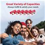 Gigastone Carte Mémoire 512 Go Caméra Plus Série, Vitesse de Lecture allant jusqu'à 100 Mo/s. idéal pour Full HD Vidéo Gopro Dro