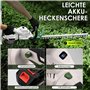 Taille-haie électrique avec Batterie Li-ION 21 V 2600 mAh