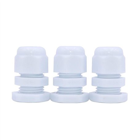 Namvo Lot de 100 presse-étoupes étanches IP68 réglables en nylon M10 x 1