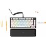 Glorious Gaming GMMK PRO 75% - Clavier de jeu mécanique modulaire, TKL, cadre 1,5 kg, personnalisable, câble spiralé, repose-poi