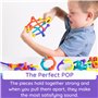Fat Brain Toys Plip Kit | Ensemble de 52 pièces en Silicone Flexible dans Une variété de Formes, Tailles et Couleurs | Jouets se