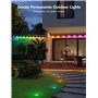 Govee Éclairage extérieur permanent RGBIC avec 72 modes de scène, plafonnier 108 LED de 45 m, étanche IP67, pour fête, jour de j
