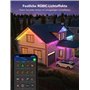 Govee Éclairage extérieur permanent RGBIC avec 72 modes de scène, plafonnier 108 LED de 45 m, étanche IP67, pour fête, jour de j