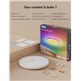 Govee Plafonnier LED RGBIC, Plafonnier Intelligent 30cm, 2400LM 2200-6500K Lampe de Plafond avec 16 Millions de Couleurs DIY, Lu