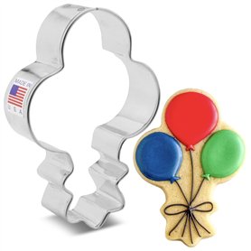 Emporte-pièce en forme de bouquet de ballons