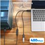 Hub séparateur USB-C vers USB avec tran