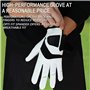 Lot de 5 gants de golf pour homme - Main gauche et droite - En cuir Cabretta - Pour tous les temps - Pour golfeur droitier et ga