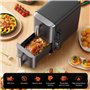 GlasFlength Moule Silicone Air Fryer pour Ninja Double Stack XL SL400EU, 2 Paquet Accessoires Air Fryer Réutilisable sans BPA Ai