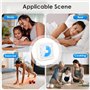 GlasFlength Minuteur Visuel pour Enfants et Adultes‌, Time Timer à Rebours de 60 Minutes Silencieux sans Tic-Tac Minuteur Enfant