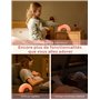momcozy Bruit Blanc pour Bébé DreamSync Tech™ avec 34 sons Apaisants, Veilleuse Connectable via Application, Minuterie de Sommei