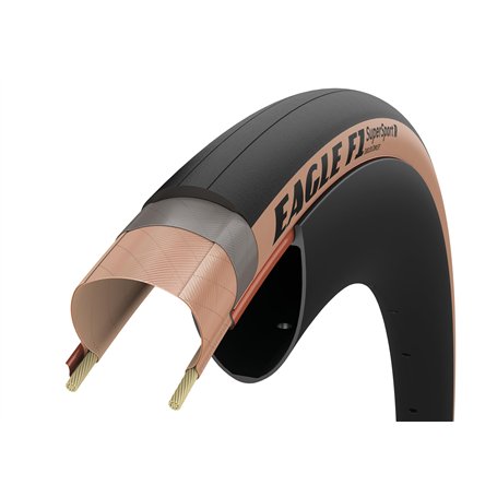 Goodyear Eagle F1 Supersport R TLC Pneu de vélo de route pliable // 30-622 (700 x 30 C)