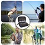 Leurres de Pêche,16 pièces Cuillers de Pêche, Leurre Pêche Carnassier, Kit D'appâts de Pêche Portable, Spinner Pêche à Paillette